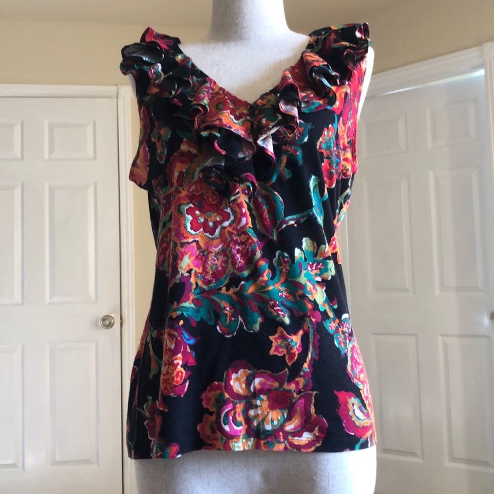 Lauren Ralph Lauren cotton Floral Top